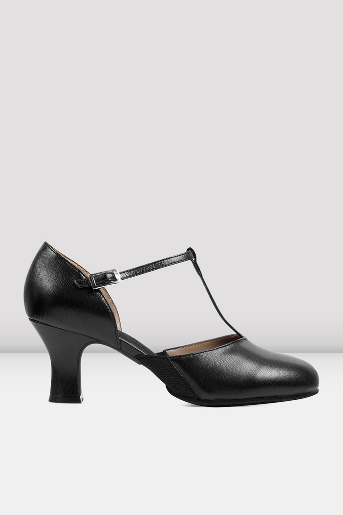 Ladies Split Flex Leather Character Shoes - BLOCH US