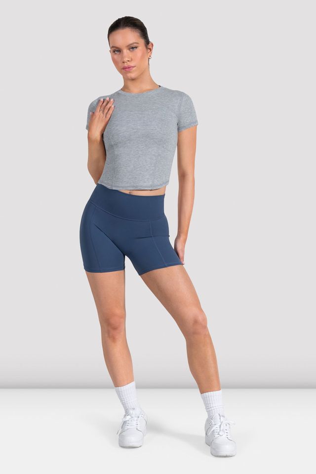 Ladies Apex Corset Top Grey Bloch Dance Us 