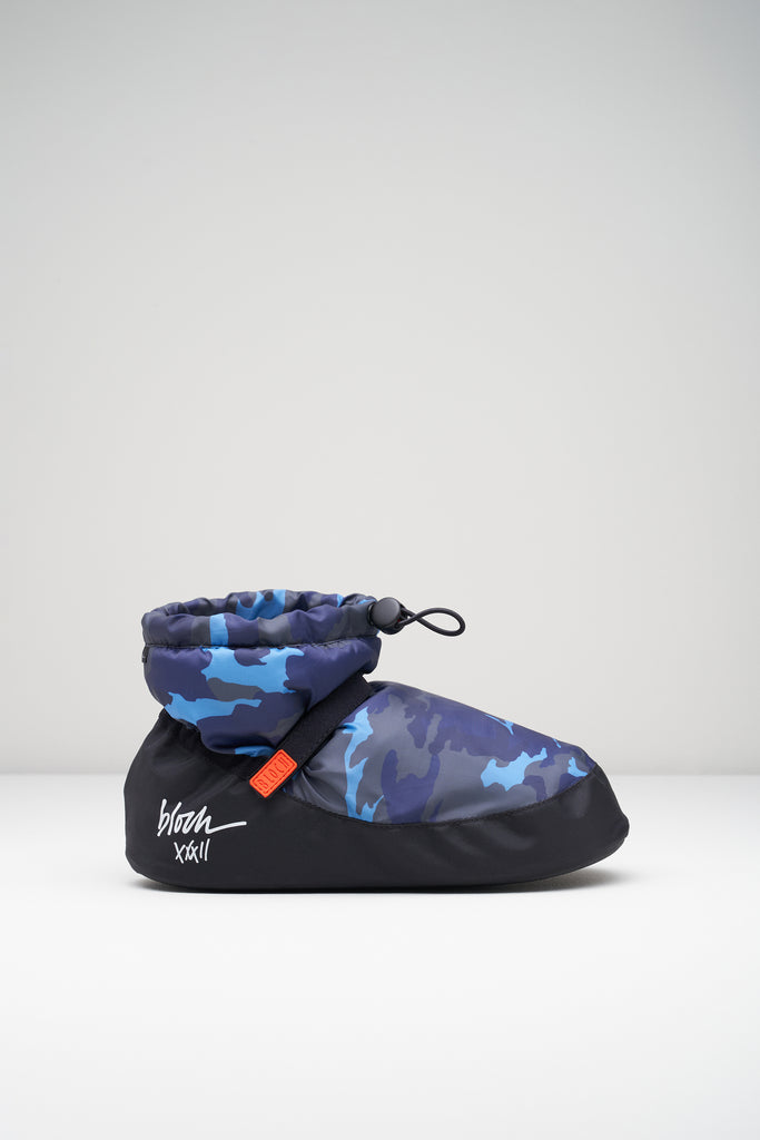 Adult Camo Print Ankle Warm Up Booties - BLOCH US