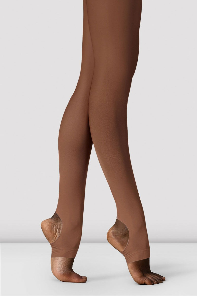 Girls Contoursoft Stirrup Tights, Cocoa – BLOCH Dance US