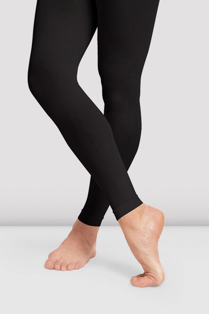 IDT Modern, Tap and Acro Black Footless Tights - Instep Dancewear