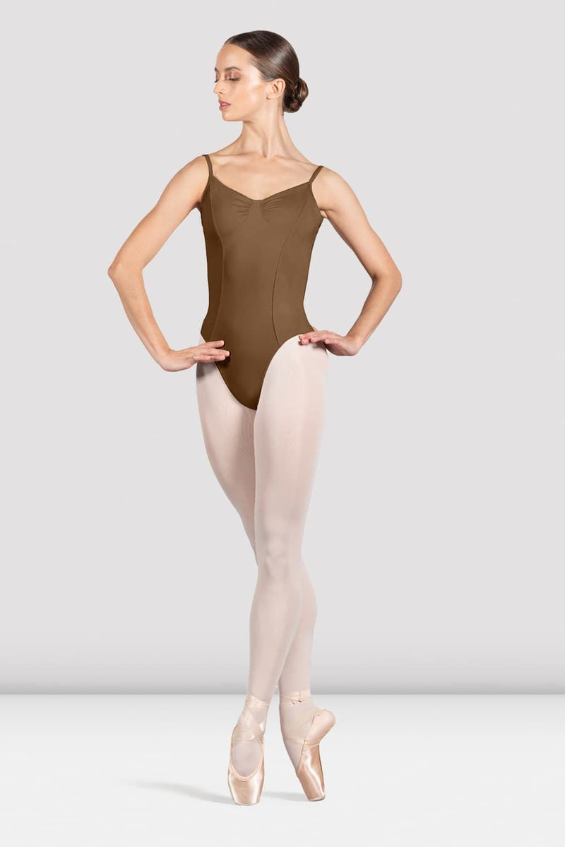 Bloch Mia Black Embroidered Corset Camisole Leotard main image 0