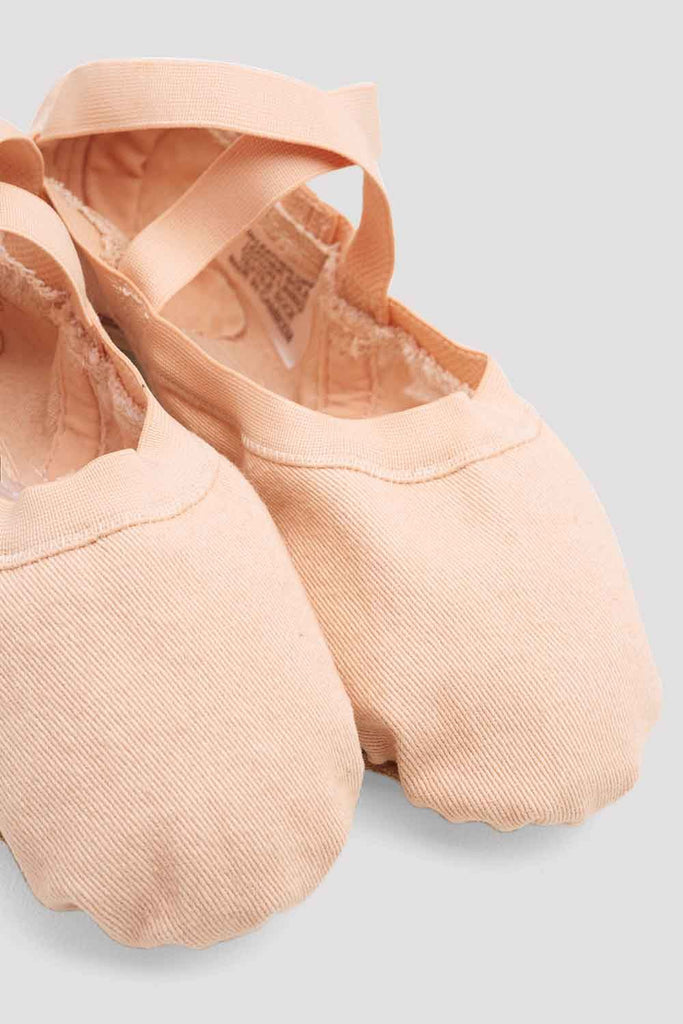 Childrens Synchrony Stretch Canvas Ballet Shoes - BLOCH US