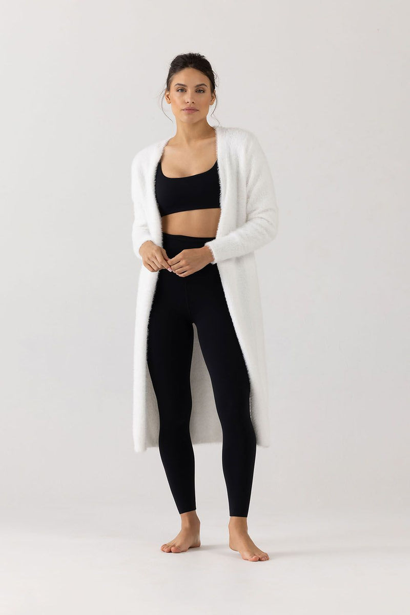 Bloch Eyelash Longline Cardigan White BLOCH Dance US