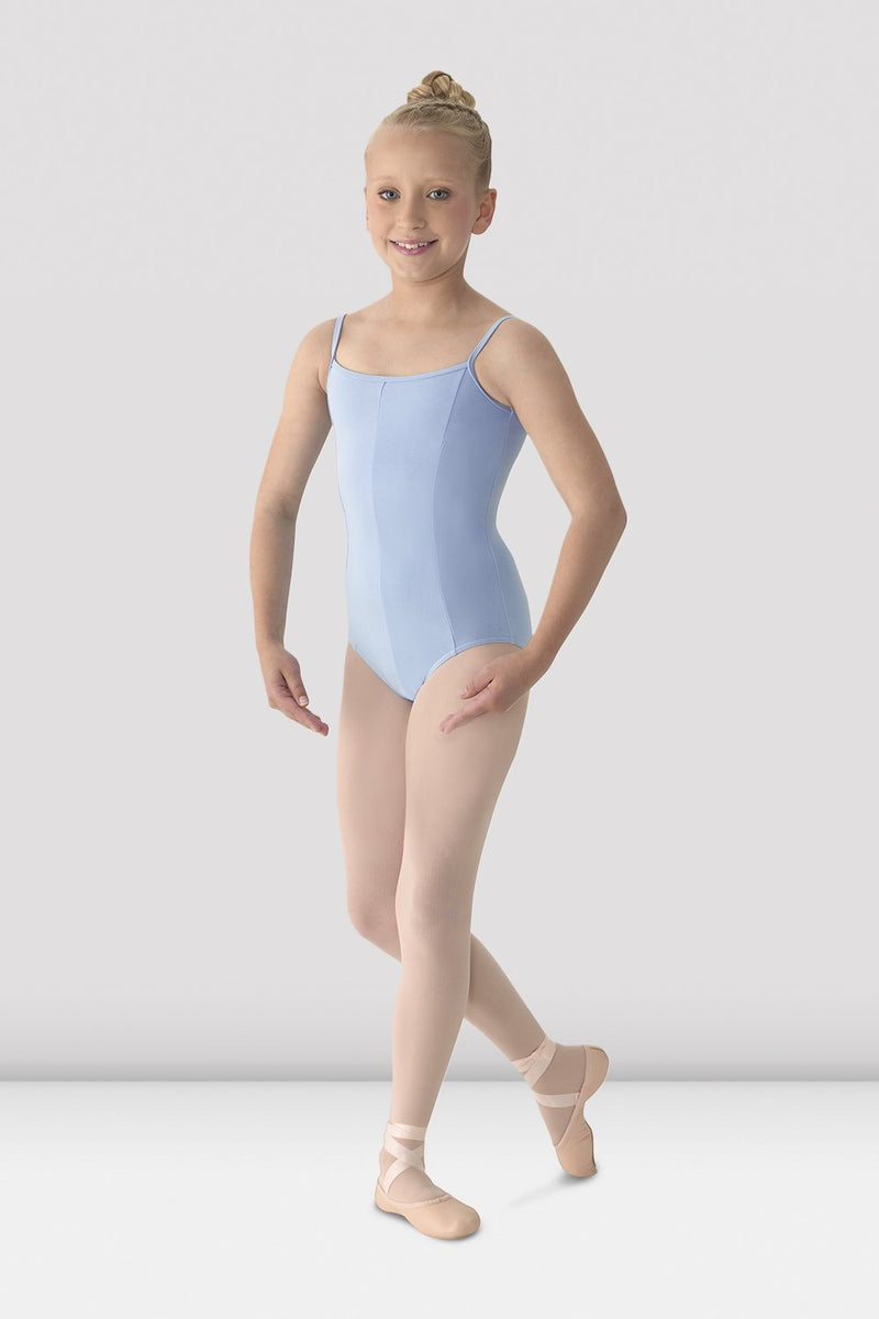 ジュニアMサイズ レオタード ライトブルー Girls Mirella Camisole Leotard, Light Blue – BLOCH Dance US