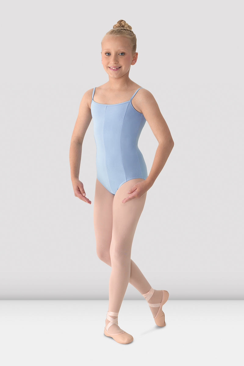 Girls Mirella Princess Seam V Front Camisole Leotard, Light Blue – BLOCH  Dance US