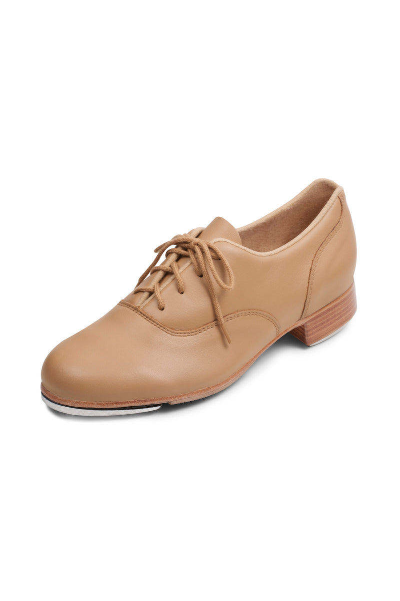 Ladies Respect Tap Shoes, Tan Leather
