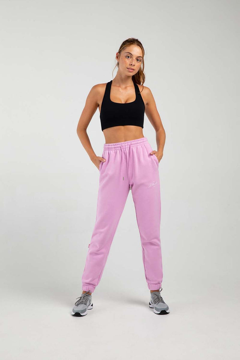Currently Manifesting Women's Joggers pink - Muva Boss Moves