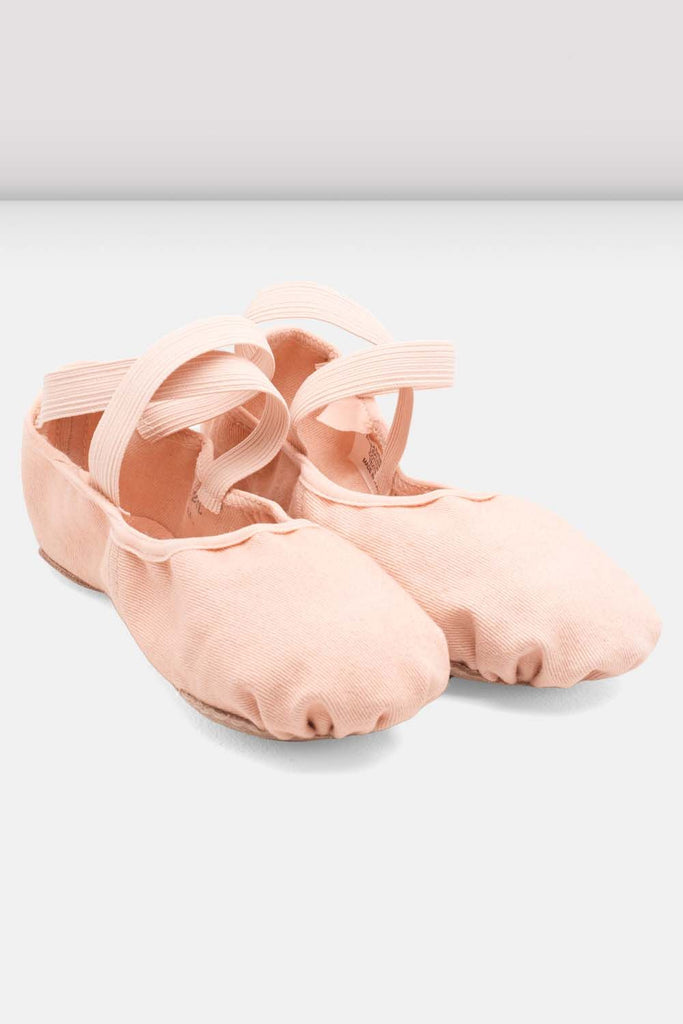 Ladies Infinity Stretch Canvas Ballet Shoes - BLOCH US