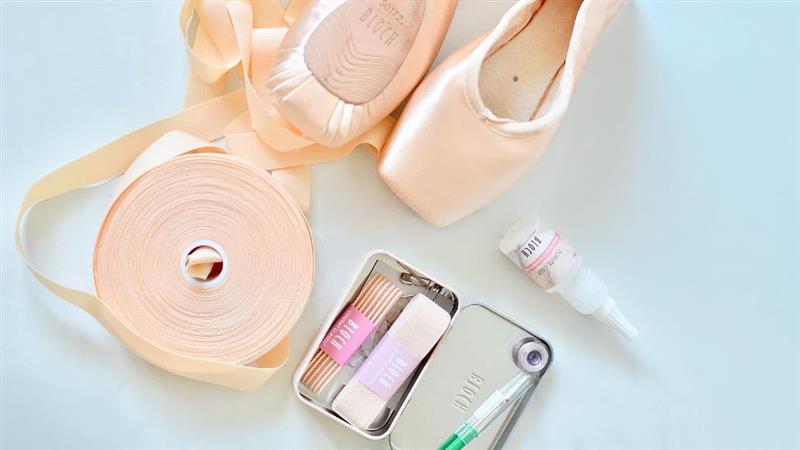 How To Sew Ribbons on Pointe Shoes