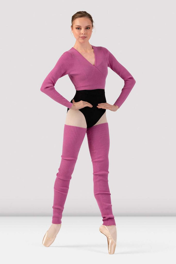 Ladies Celeste Knit Wrap Top - BLOCH US