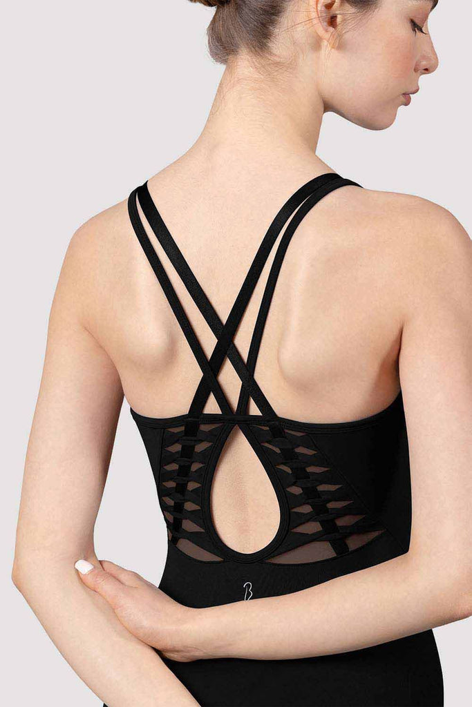 Ladies Lucey Cross Back Leotard - BLOCH US