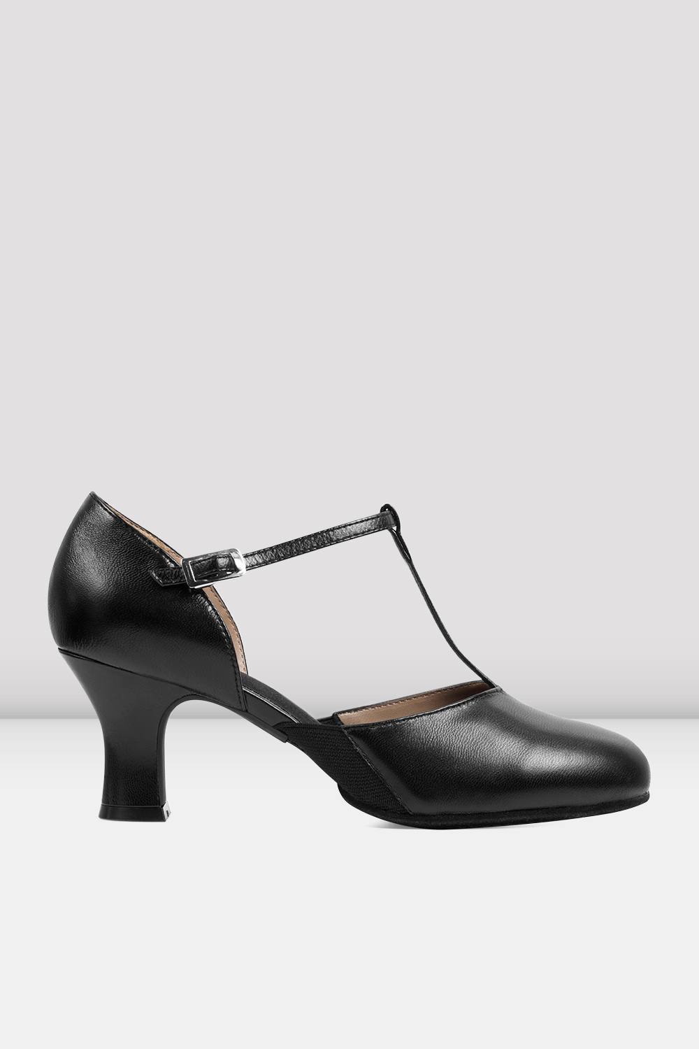 Ladies Split Flex Leather Character Shoes Black BLOCH Dance US