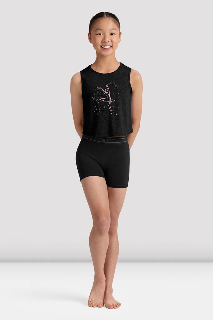 Girls Tracy Twist Back Top - BLOCH US