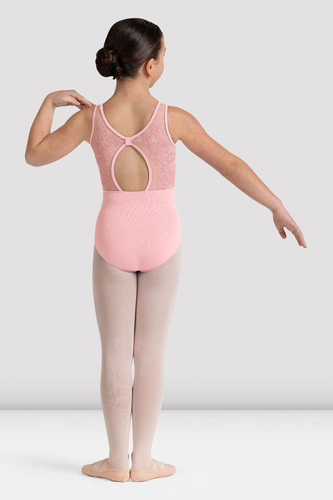 Girls Lulu Floral Tank Leotard - BLOCH US