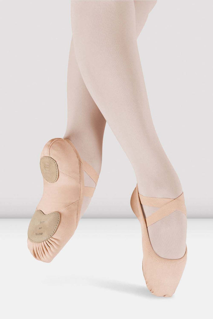 Ladies Elation Canvas Ballet Shoes - BLOCH US