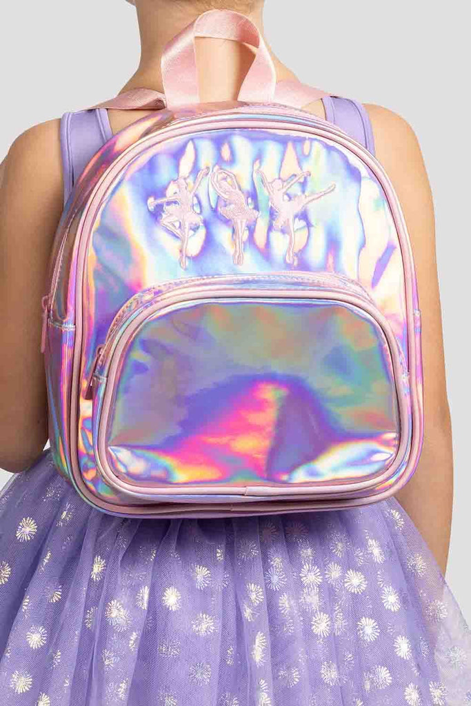 Girls Iridescent Ballerina Backpack - BLOCH US