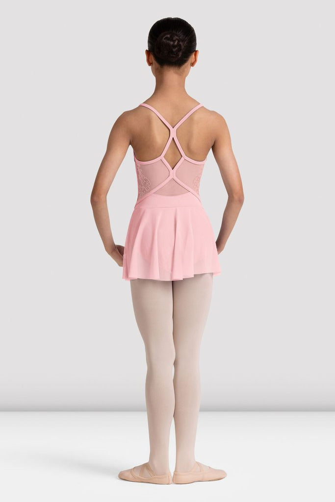 Girls Jesse Floral Skirted Camisole Leotard - BLOCH US