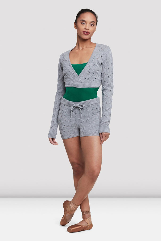 Ladies Nola Long Sleeve Wrap Top - BLOCH US