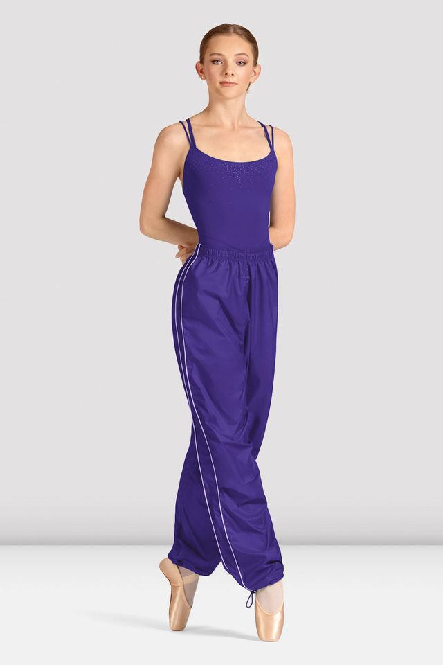 Ladies Mirella Celeste Piping Ripstop Pant, Purple – BLOCH Dance US