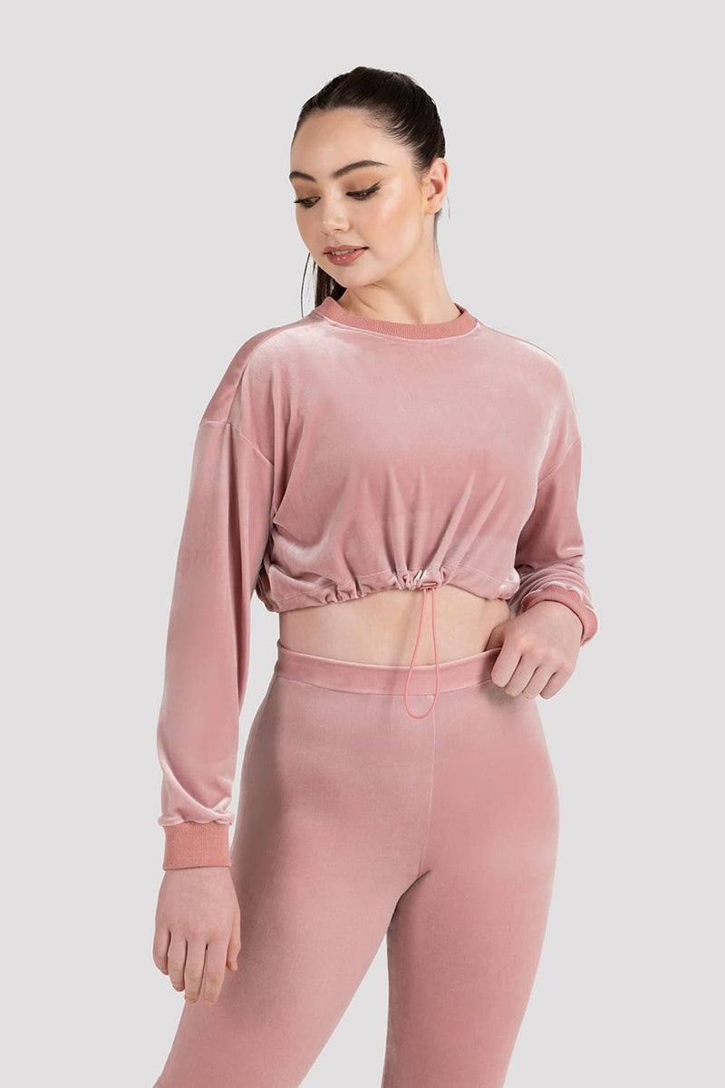 Bloch Ladies Gloria Velvet Sweatpants