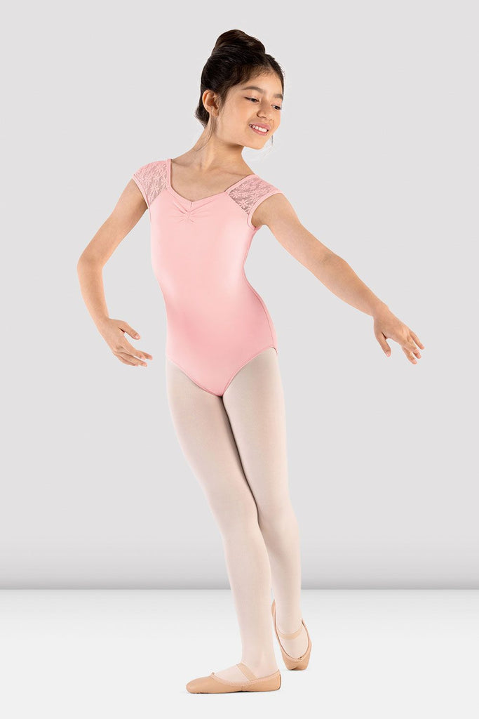 Girls Mirella Majesty Cap Sleeve Leotard - BLOCH US