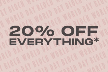 Shop BLOCH's 20% Off Everything for Bloch World Day