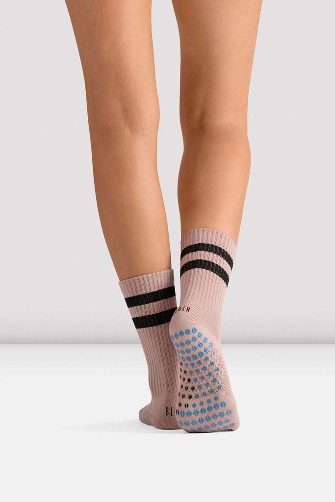 Bloch Pink CoreGrip Pro Pilates Socks with grip