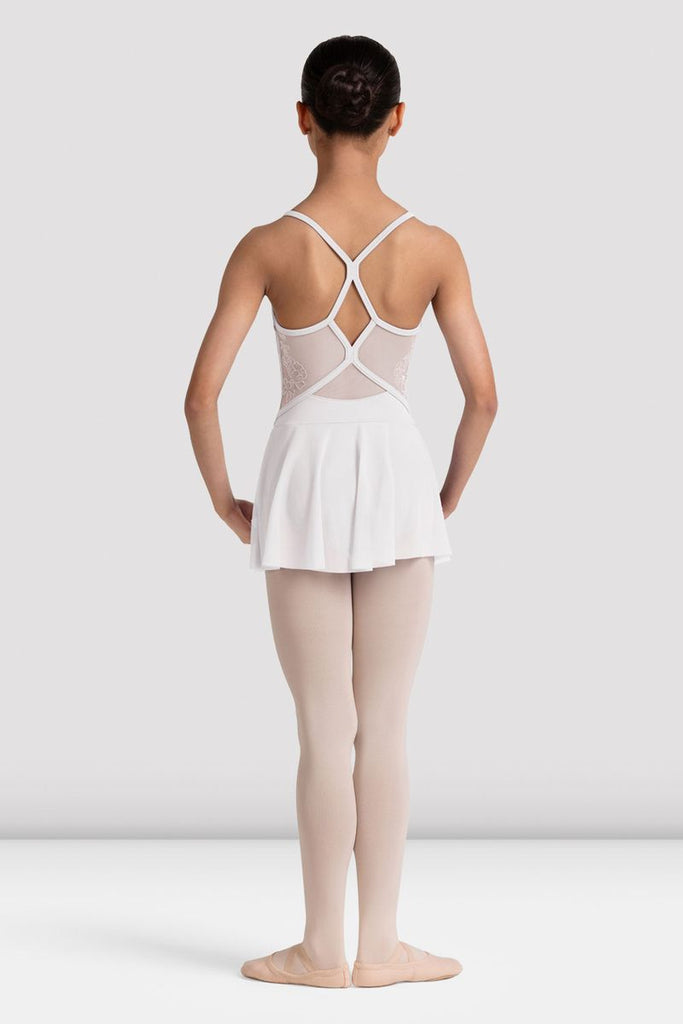 Girls Jesse Floral Skirted Camisole Leotard - BLOCH US