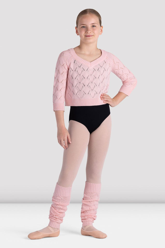 Girls Della Knit Leg Warmers - BLOCH US