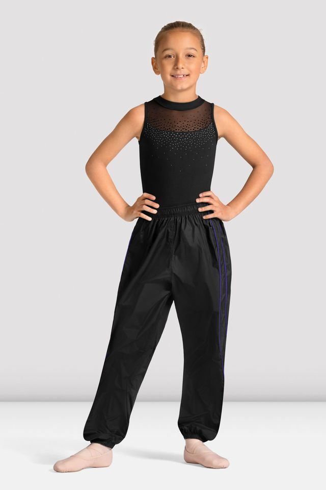 Girls Mirella Celestia Piping Ripstop Pant, Black – BLOCH Dance US
