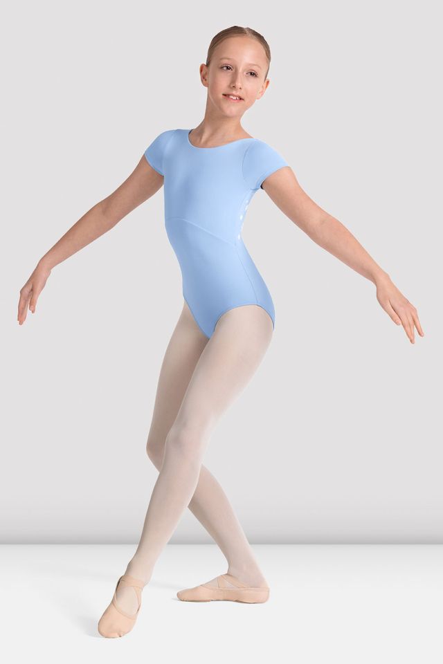 Girls Mirella Kaleidoscope Boat Neck Leotard - BLOCH US