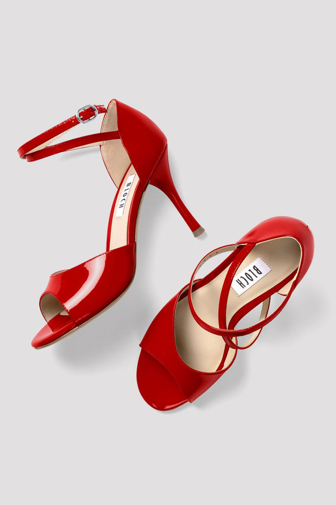Ladies Malena Patent Argentine Tango Shoes - BLOCH US