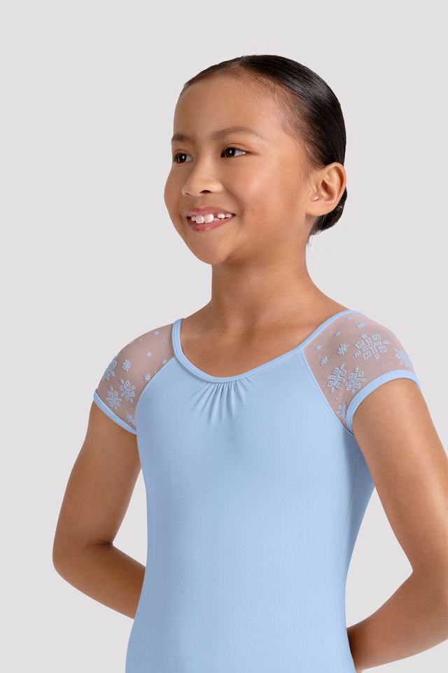 Girls Mirella Kaleidoscope Cap Sleeve Leotard - BLOCH US