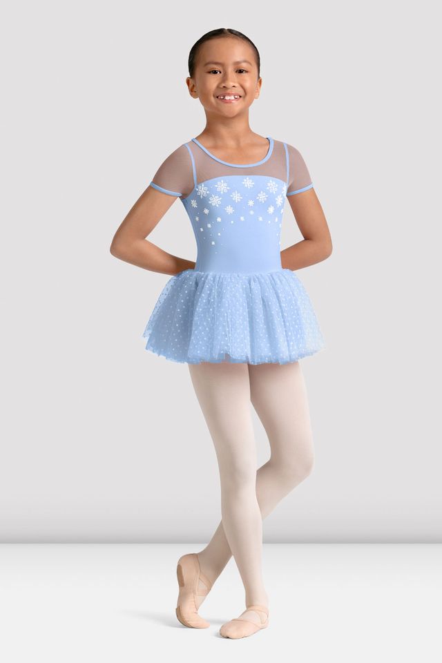 Girls Mirella Kaleidoscope Cap Sleeve Tutu Dress - BLOCH US