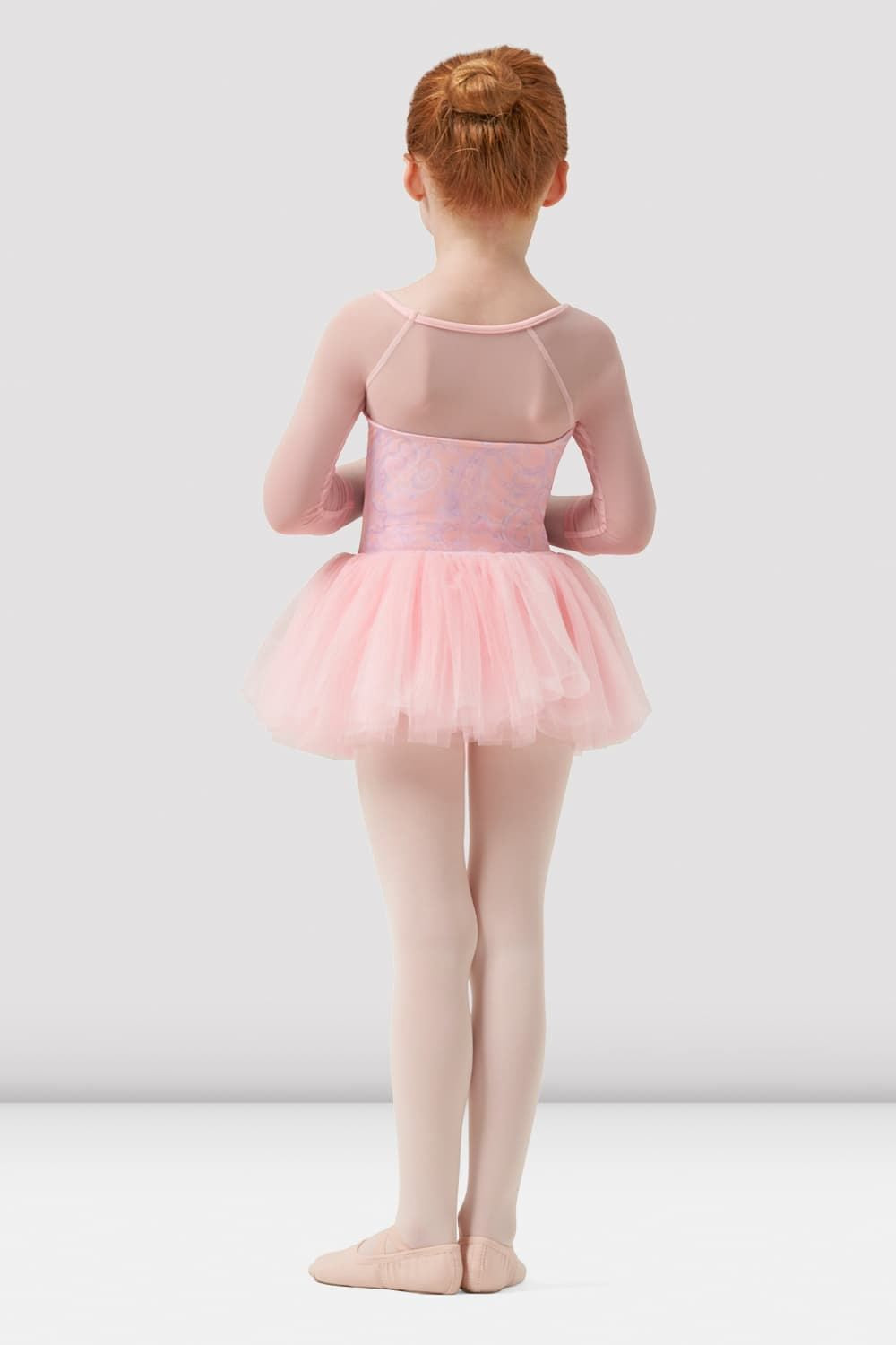 Girls Mirella Paisley 3/4 Sleeve Tutu Dress, Pink – BLOCH Dance US