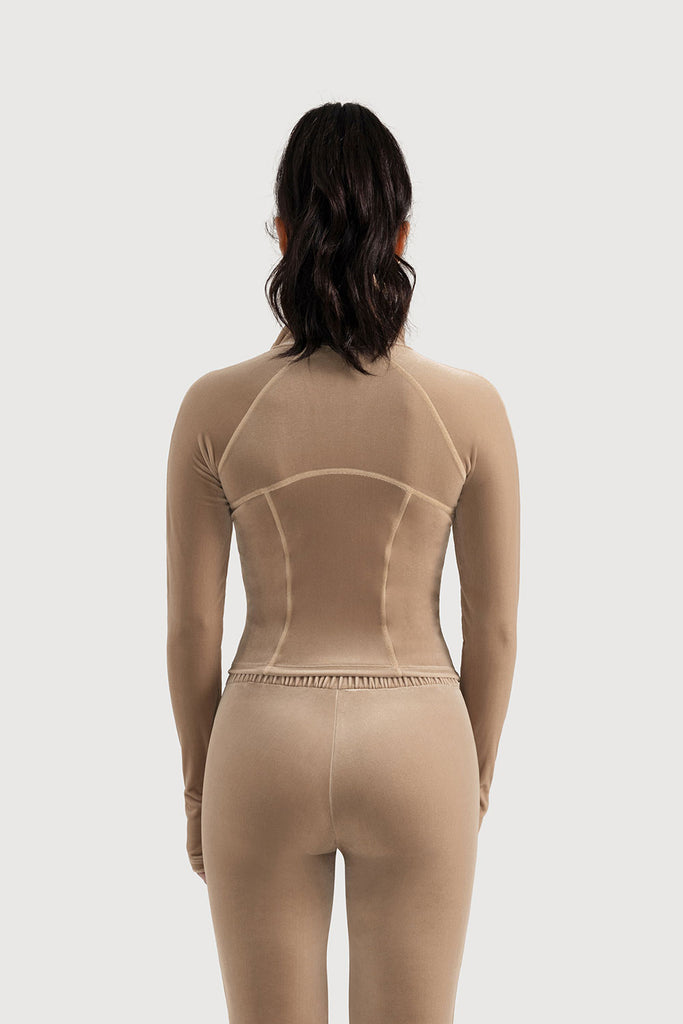 Ladies Apex Velvet Contour Jacket - BLOCH US