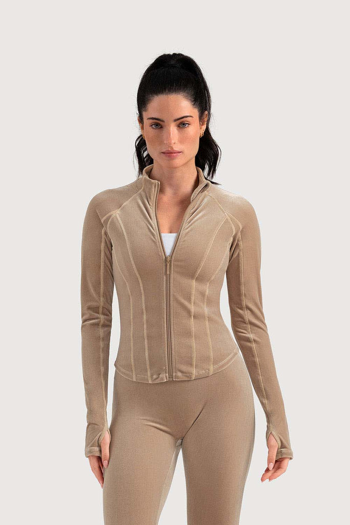 Ladies Apex Velvet Contour Jacket - BLOCH US