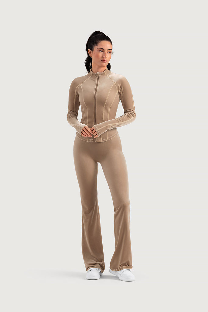 Ladies Apex Velvet Contour Jacket - BLOCH US