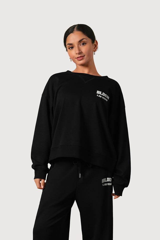 Adult Las Vegas Long Sleeve Destination Sweatshirt, Black – BLOCH