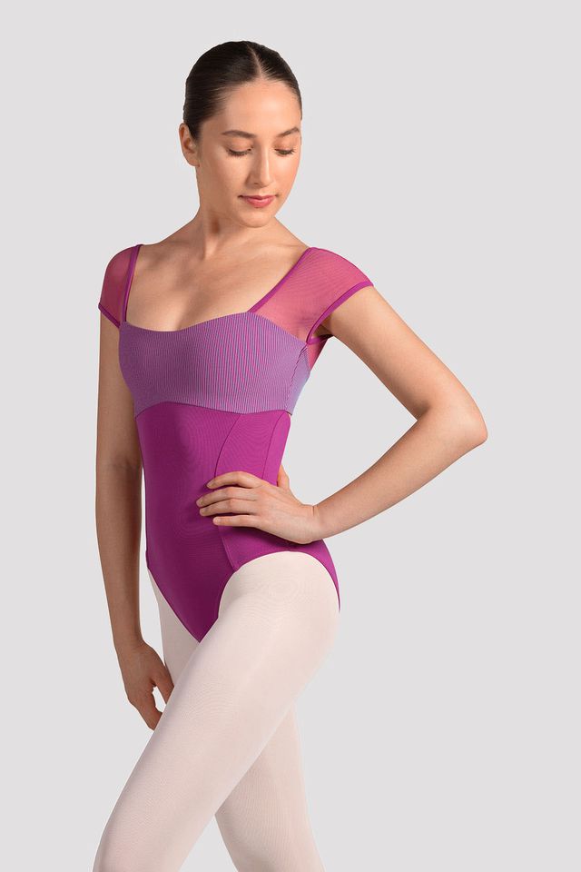 Ladies Mirella Zephyr Cap Sleeve Leotard - BLOCH US
