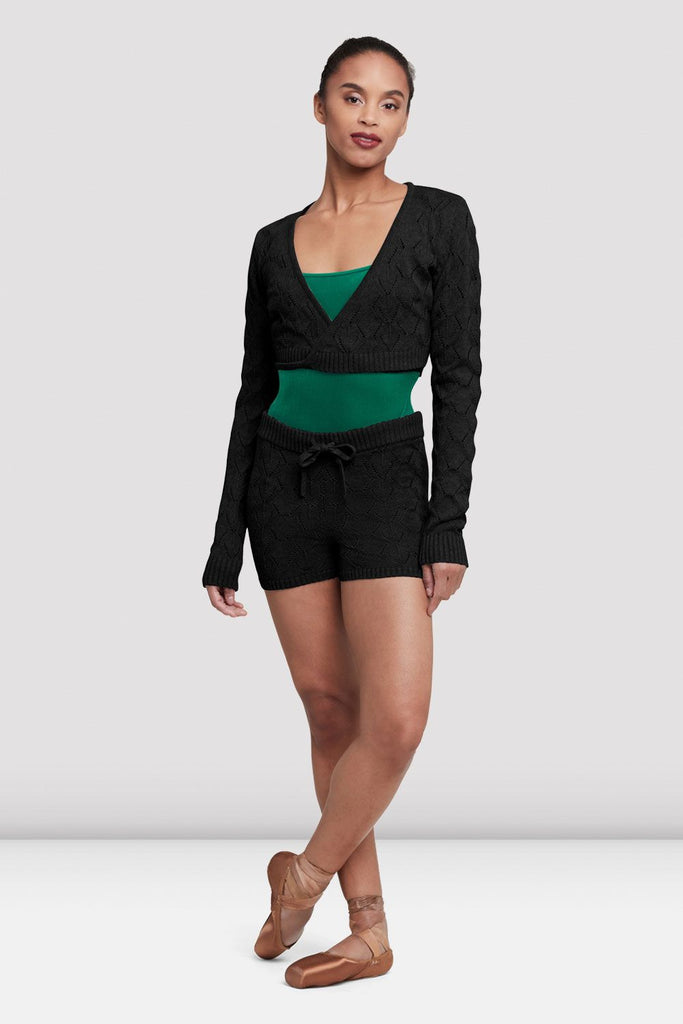 Ladies Nola Long Sleeve Wrap Top - BLOCH US