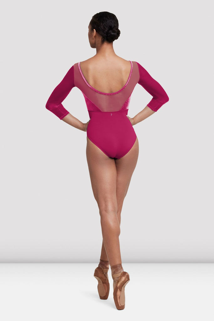 Ladies Indy 3/4 Sleeve Leotard - BLOCH US