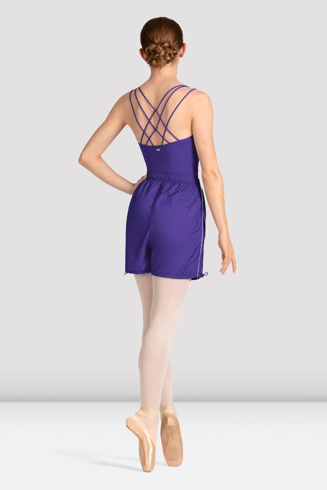 purple dress shorts Lavender Lycra Tennis Dress (Shorts Included) Size 5