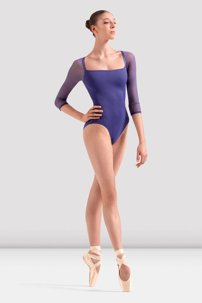 Ladies Arabesque 3/4 Sleeve Leotard - BLOCH US
