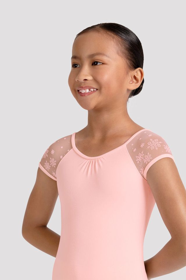 Girls Mirella Kaleidoscope Cap Sleeve Leotard - BLOCH US