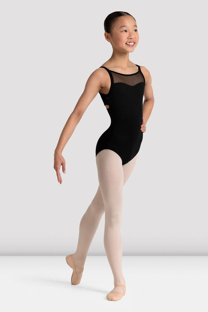 Girls Jazz Floral Cross Back Leotard - BLOCH US