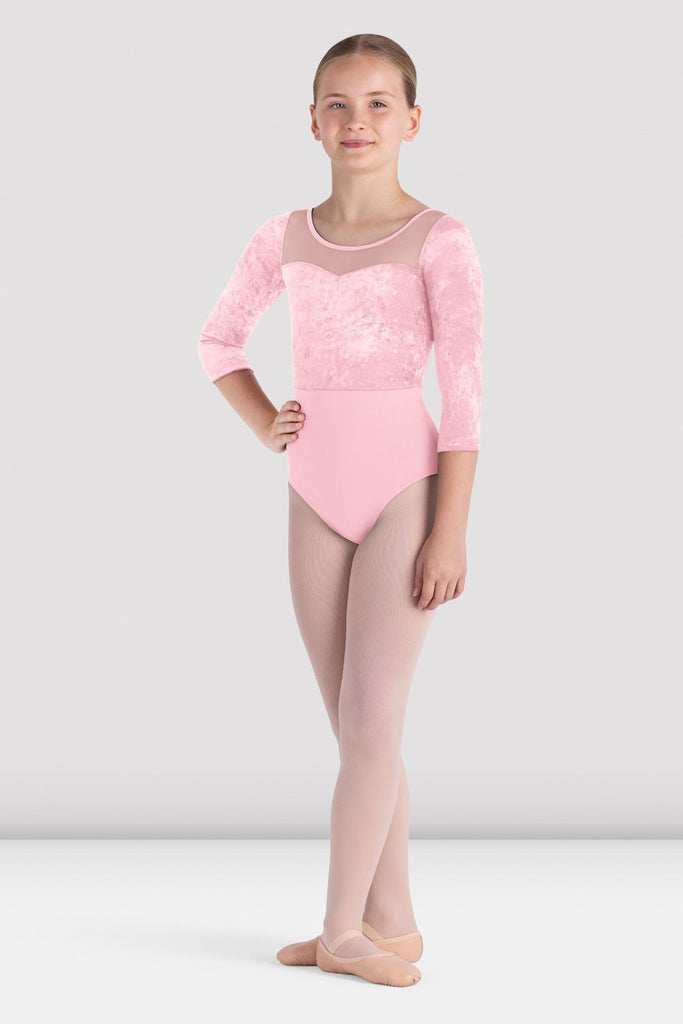 Girls Layla 3/4 Sleeve Leotard - BLOCH US