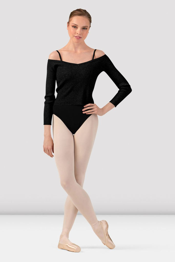 Ladies Lyra Cropped Knit Sweater - BLOCH US