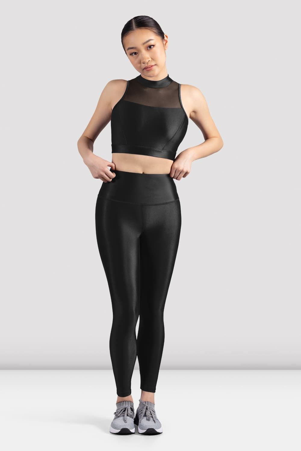 Instagram High Shine Workout Leggings Ladies Mirella Glow 7/8